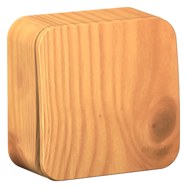 Переключатель 1кл ОП 10А Ясень BLNVA 106015