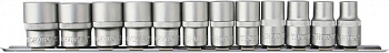 Набор головок торцевых 1/2" DR на держателе 10-24мм 12 предметов 054362 (S13S1112SM)