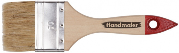 Кисть плоская ,светл.натур-я щетина 25мм 1001-25