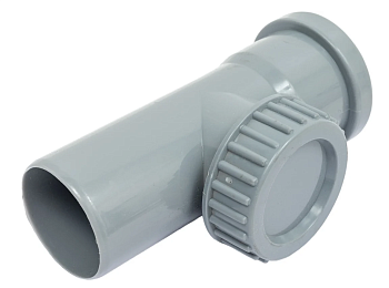 Ревизия с крышкой D 50мм вн.канализ.(180) VALFEX