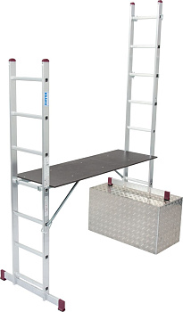 Лестничные подмости "CORDA" 2х7