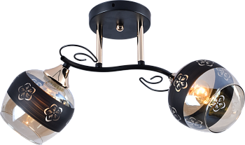 XA1254/2 BK+FGD Люстра ЯрКо