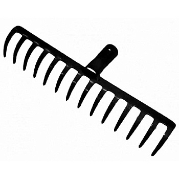 Грабли 12-зубые прямые эмаль б/ч ГП-12 СИ-00092 (10) Ж2688 ВН.ШК