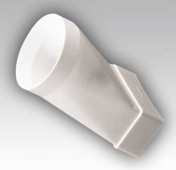 Переходник СПКП D100 эксцентриковый 55*110 пластик 511СП10КП