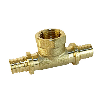 Тройник надвижной с переходом на вн.р. 20(2,8) х 1/2" х 20(2,8) (VALFEX) (120/5) К