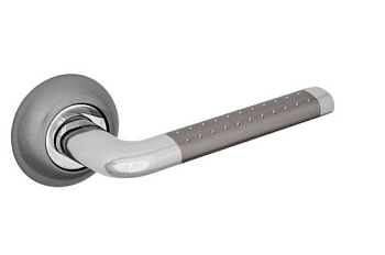 Ручка PALIDORE 47 ННР белый никель  с перфорацией