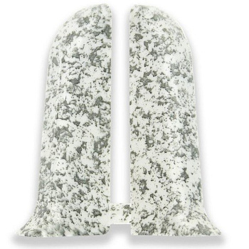 Торцевые (пара) для плинтуса К55 "Идеал Комфорт" 171 / Камешки