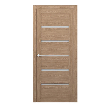 Полотно остекленное Эко-шпон Вена 700 дуб натуральный стекло мателюкс