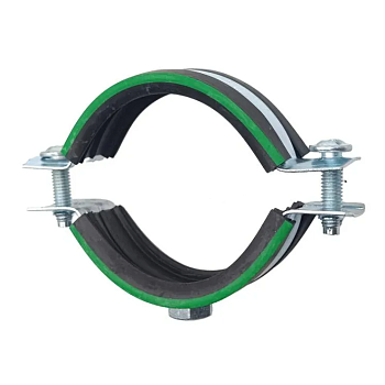 Хомут сантехнический М8 (трубный) (120) 1 1/2" (48-53) ОЦ."М" (без шпильки)