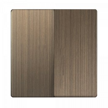 Клавиша 2кл выкл Бронза WL12-SW-2G-CP WERKEL