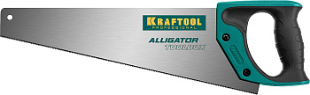 Ножовка по дереву "KRAFTOOL  Alligator Toolbox" 350мм 15227-35