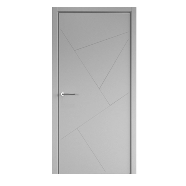 (обн.) СХЕМА Эмаль-1 Полотно глухое Эмаль Геометрия-2 серый (защелка маг.)