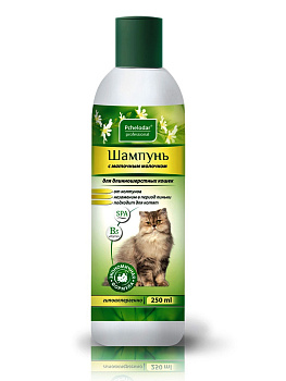 Шампунь с маточным молочком для длинношерстных кошек 250мл ПЧ1357
