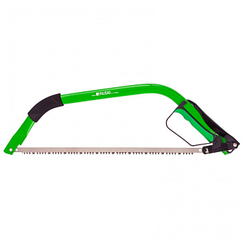 Пила лучковая "Palisad" 530мм рабочая часть, двухкомпонентная рукоятка, защитная кулиса 60420