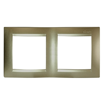 Рамка 2-я шампань Simon 15 1500620-034