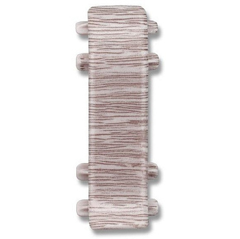 Соединитель для плинтуса К55 "Идеал Комфорт" 215 / Дуб снежный