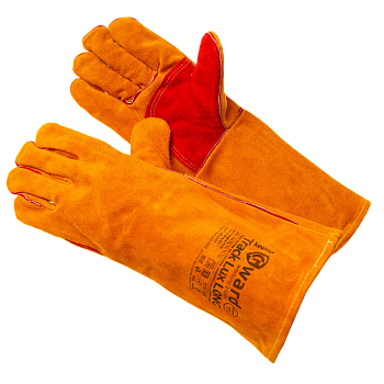 GWARD Track Lux Краги из спилка оранжевого цвета, усиленные XY240