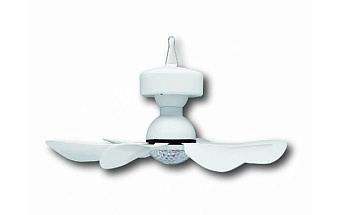 Вентилятор аккумуляторный с подсветкой 800 лм 4000 К три уровня освещенности с ПУ Фарлайт