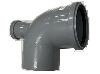 Отвод универсальный 110/50х87,5° фронт-тыл вн.канализ.(30) VALFEX