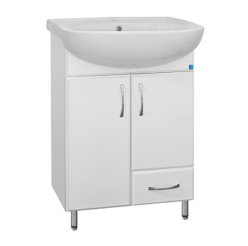 Тумба 10 (1 ящ.) +умывальник Байкал 60