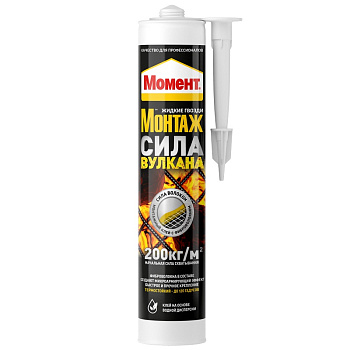 Клей   «Момент»   Монтаж  Сила Вулкана (400гр;12шт) /3002145