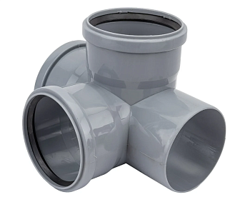 Крестовина двухпл.110/110/110 вн.канализ. (18) VALFEX