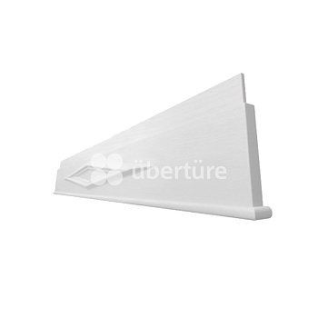 Сандрик Uberture Серена белый 600 мм