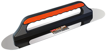 Гладилка "DЕCOR" 3К 480х130мм нерж. овальная 690-999