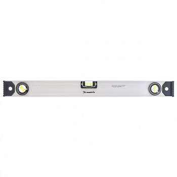 Уровень алюминиевый "Matrix" 600мм, 3 глазка (1 поворотный) 34023