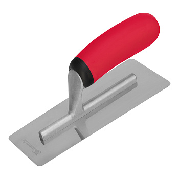 Кельма "Matrix" для венецианской штукатурки, нержавеющая сталь 200х80мм двухкомпонентная ручка 86811