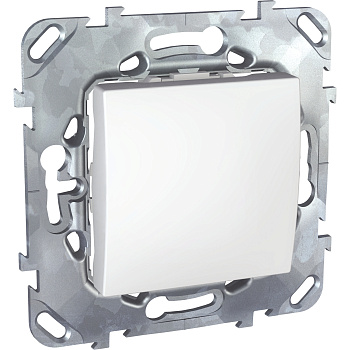 SE Unica Механизм переключателя 1-клавишный перекрестный  бел MGU5.205.18ZD