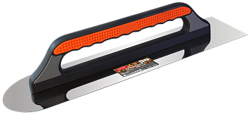 Гладилка "DЕCOR" 3К 480х130мм нерж. закругленная 690-888