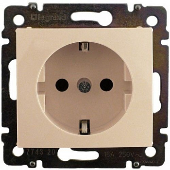 Механизм розетки 1-м СП VALENA с/з слоновая кость Legrand 774320 