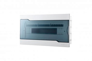 Щит пласт ЩРВ-П-18 Встраиваемый С Прозр Крышкой 730-1000-018 IP40 LEZARD