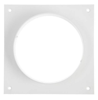 Настенная пластина ZERNBERG с фланцем d=100мм 15/100