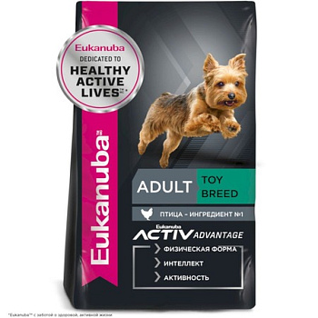 Eukanuba для взр собак миниатюрных пород 12*0,5 кг ЧЗ