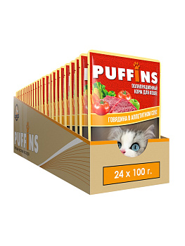 Милый котик д/кошек Аппетитная курочка в соусе дой-пак 85г 1*26 0945м