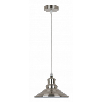 Светильник Camelion подвесной PL-600 C30 хром (LOFT, 1*E27, 40Вт, 230В металл