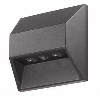 357226 NT 15 038 Черный наст свет-ик 3LED 3W SUBMARINE IP54