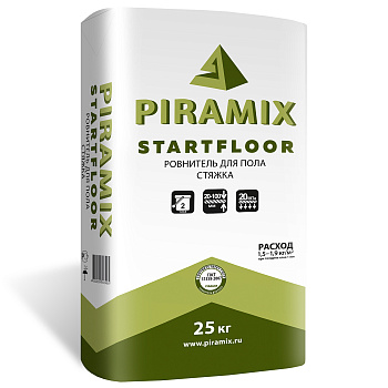 Ровнитель для пола PIRAMIX STARTFLOOR  25кг  