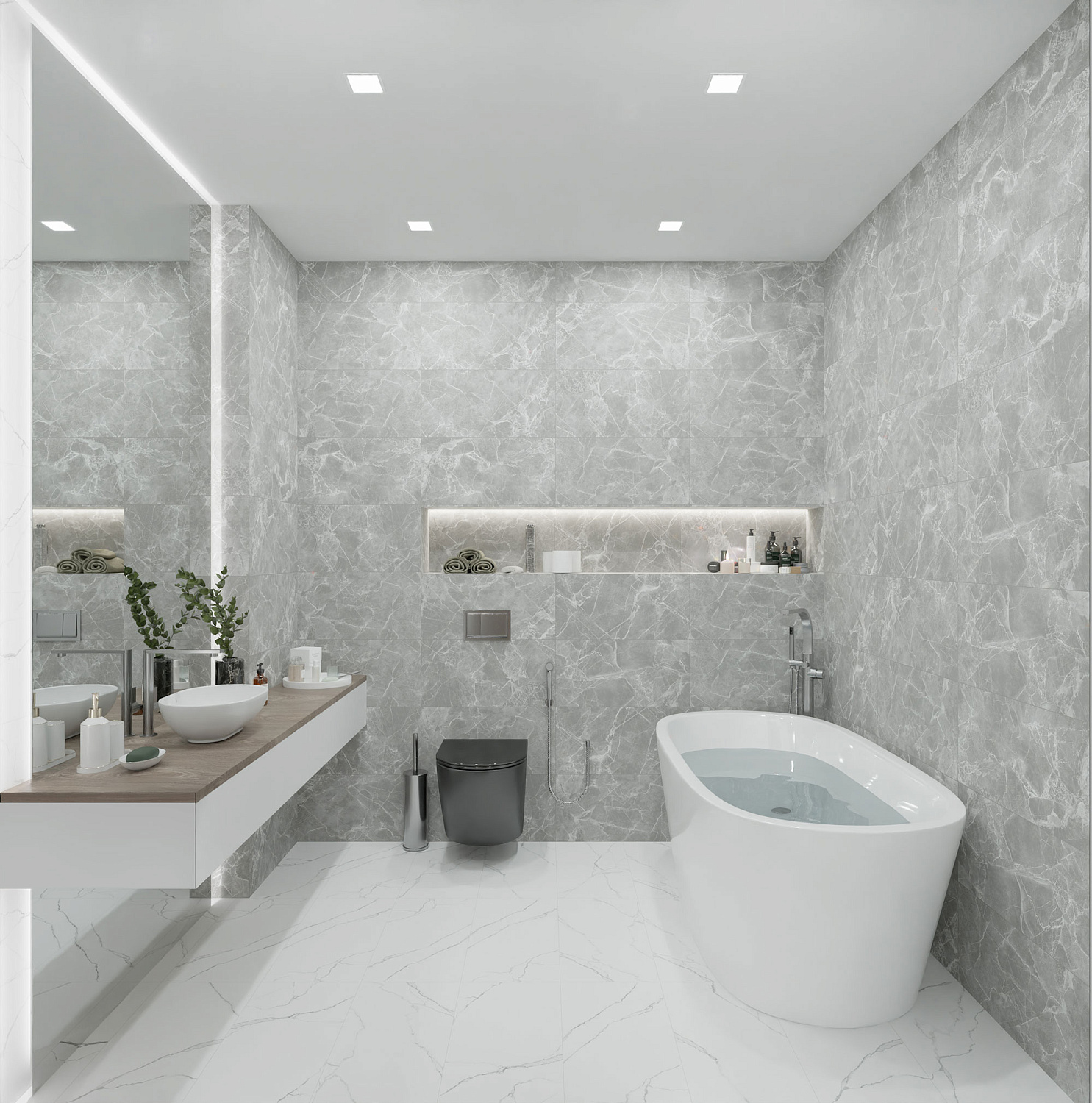 Керамогранит 6260-0212 Pride_GT Белый 30x60 _ 1\46,08