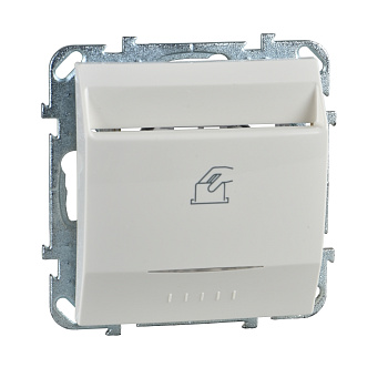 SE Unica Механизм карточного выключателя бежевый MGU5 283.25ZD