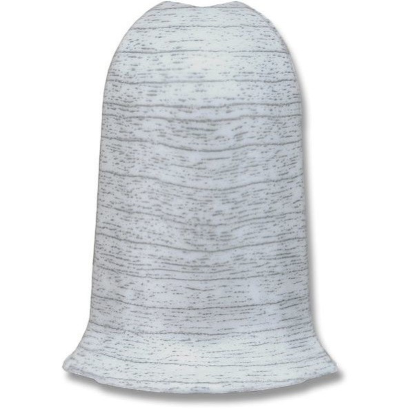 Ясень серый / Угол наружный для плинтуса К55 "Идеал Комфорт" 