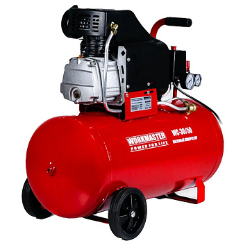 Компрессор воздушный WorkMaster масляный 50л./4л.с. (8 бар 260 л.мин.) WC-30/50