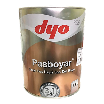 Грунт-эмаль 3в1 PASBOYAR белая матовая 2.5л "Dyo" 013-М0001-63