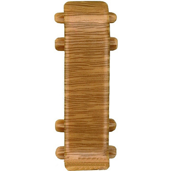 Соединитель для плинтуса К55 "Идеал Комфорт" 217 / Дуб темный