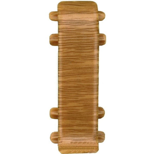 Дуб темный / Соединитель для плинтуса К55 "Идеал Комфорт" 