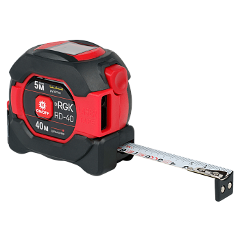 Лазерный дальномер с рулеткой RGK RD40