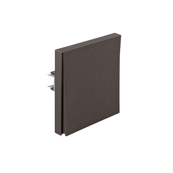 Переключатель 1кл 10А MIELE STRONG ГРАФИТ KRANZ KR-78-0708-6