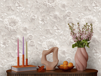 585478 обои Victoria Stenova / Linkrusta /Коричневый, Бежевый, Кофейный 1,06*10,05 м (6)